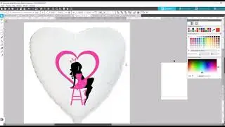 💗😉👠Немного закулисья) сделала макет в программе силуэт студио бизнес лайт (сохранила сразу в svg)