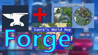 Install Minecraft Forge + World Map & Mini Map | Tutorial (German)