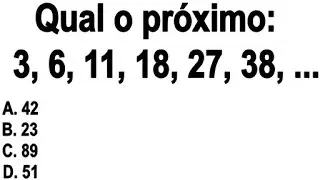 QUESTÃO DE LÓGICA MATEMÁTICA