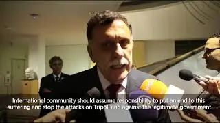 Fayez al-Sarraj: 'Libya has right to reach agreement with any country'