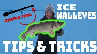 Walleye Ice Fishing Tips