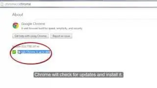 how to update google chrome manually (settings)