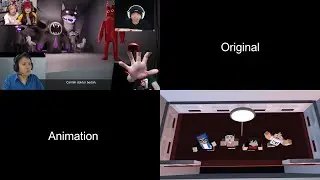 Original vs Animation   Garten of banban 6 Final