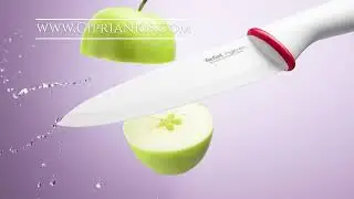 Photography Tutorial - Sliced Apple Photography