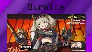 Zenless Zone Zero Burnice