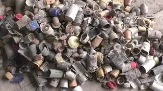 Отделение стекла от крышек, крышек дозаторов на ВПСЗ-6,5