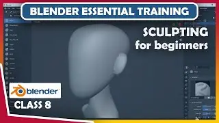 Blender essential training | blender sculpting tutorial beginner | Class 8