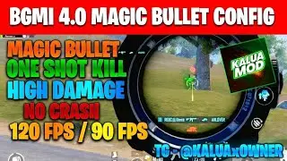 BGMI 4.0 🔥 No Recoil + Magic Bullet Config + Aimbot OBB + No Recoil + Auto Headshot + cover Hit obb