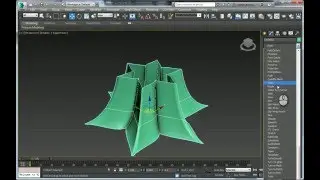 Modeling an old lamp shade with splines in Autodesk 3ds max