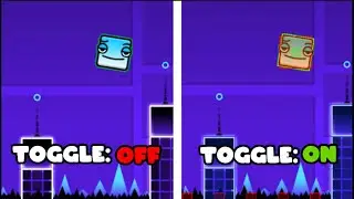 Geometry Dash But, Click = Toggle Hitboxes | Creating A Level To Complete With Toggle Mod #gdash