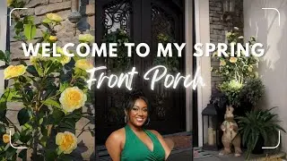 Shop With Me at At Home | 2026 Spring Front Porch Decor, Faux Florals & Amazon Finds | Hello Spring