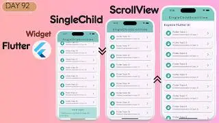 Flutter SingleChildScrollView | How to use the Flutter SingleChildScrollView