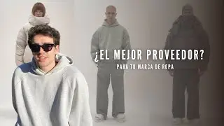 ¿El mejor PROVEEDOR para empezar tu MARCA de ropa en 2024?