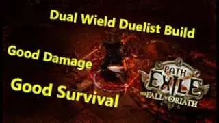 Path of Exile 180000 DPS Dual Wield Duelist Build (Incursion League Patch 3.3 Viable)