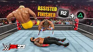 20 Best Assisted Finishers in WWE 2K23