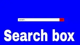 How to create Search box in CSS(html) || Knowledge Web