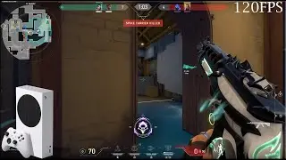 Valorant Xbox series S 120FPS Gameplay 1440p