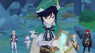 Genshin Glitch || ft. Venti & Diluc