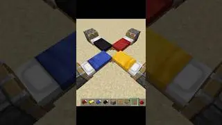 how to make new bed #minecraft #shorts