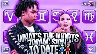 What's the worst zodiac sign to date and why⁉️ (PUBLIC INTERVIEW) NYC Edition👫