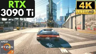 Cyberpunk 2077: RTX 3090 Ti + Ryzen 7 5800X3D | 4K | Ultra Settings