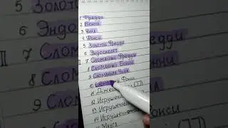 Рисую по списку всех аниматроников из FNaF. Часть_10 Сломанный Фокси.