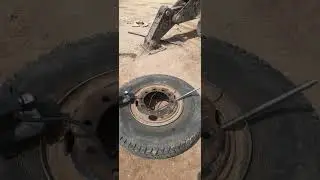 на работе, у всех выходные, пришлось насос с авто брать,чтобы надуть колес