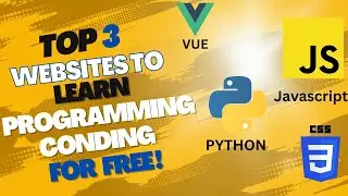 TOP 3  websites to learn programming / Conding FOR FREE !