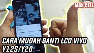cara mudah ganti lcd vivo y12s/ y20
