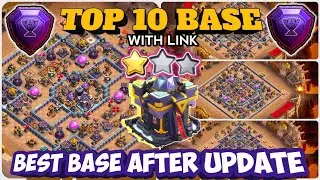🔥AFTER UPDATE🔥 TOP 10 BEST TH15 WAR BASE || TH15 WAR BASE WITH COPY LINK || TH15 UPDATE SEPT. 2024