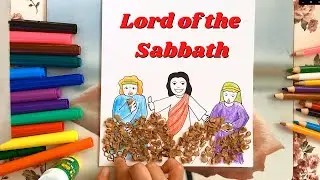 Jesus is Lord of the Sabbath | Bible Crafts for Kids