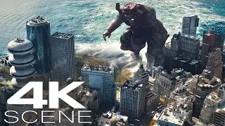 Galactus Causes Massive Tsunami In New York City (2025) 4K Scene | The Fantastic Four: First Steps