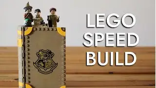 LEGO Hogwarts Moment Herbology Class speed build