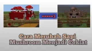 Cara Merubah Sapi Mushroom Menjadi Coklat Di Minecraft