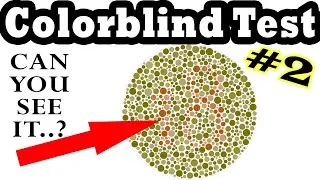 Are You Colorblind? Can You See IT? Test Your Vision by Ishihara Test #2