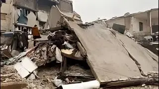 Turkey earthquake aftershocks captured on live TV
