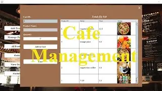Cafe Management System  | Part-1 | NetBeans & MySQL Workbench