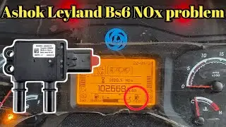 ashok leyland bs6 nox problem//ashok leyland nox light problem//Ashok Leyland 1920 Nox problem