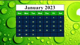 How to Create a Calender using HTML & CSS from VS Code