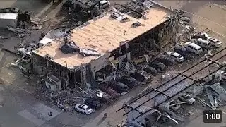 Tornado Destroying Gas Station In Texas And family loosing everything