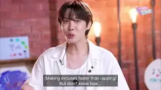 the way hobi panicked when IU asked why he didn't invite her to the listening party 😂
