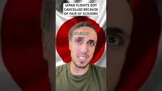 Japan Flights Got Cancelled Because Of A Pair Of Scissors