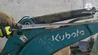 Зимние будни экскаваторщика . Замеры экскаватора .