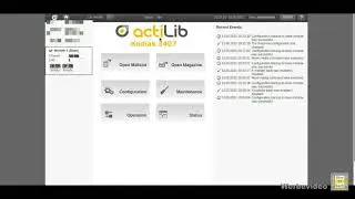 actidata Kodiak Serie - Barcode-Label