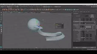 Autodesk Maya 2020, EP Curve Tool + Extrude