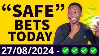 FOOTBALL PREDICTIONS TODAY 27/8/2024 SOCCER PREDICTIONS TODAY | BETTING TIPS, #footballpredictions