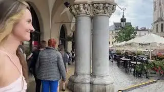 Just chilling Krakow city center 070822
