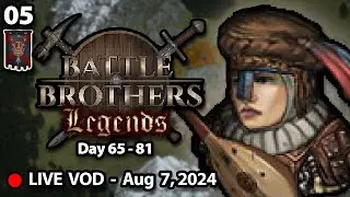 Wolves Webknechts and Wiedergangers - Battle Brothers Legends Mod