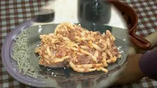 Strozzapreti, Pâtes de Romagne, au Ragout au Sanglier