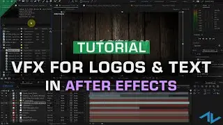 VFX Tutorial - How To Create Stunning VFX For Your Logo & Text | After Effects